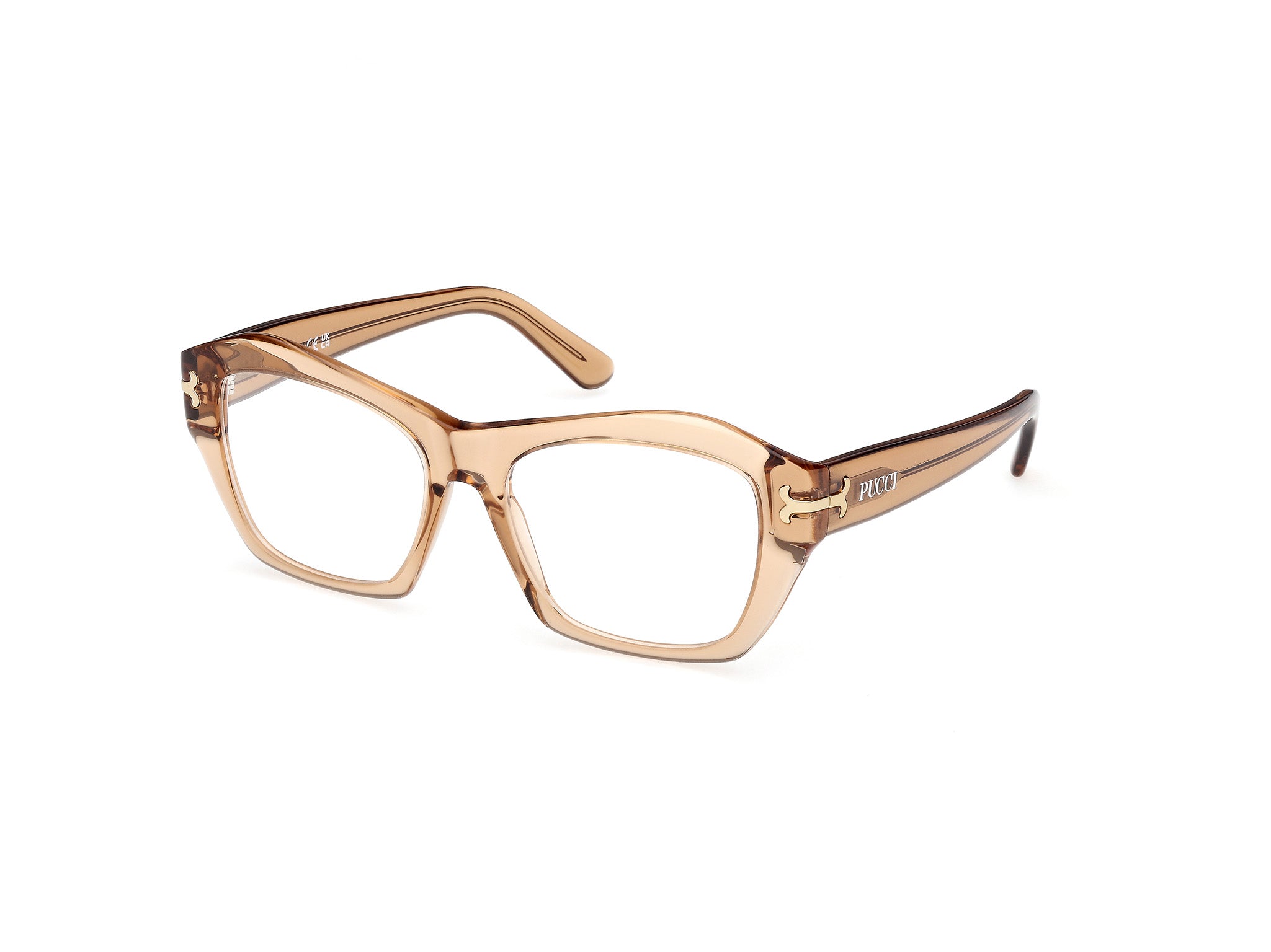 0889214585653 - Emilio Pucci Damen EP5264 045 Rahmen von BRILLEN Acetat Braun  Geometrisch Normal