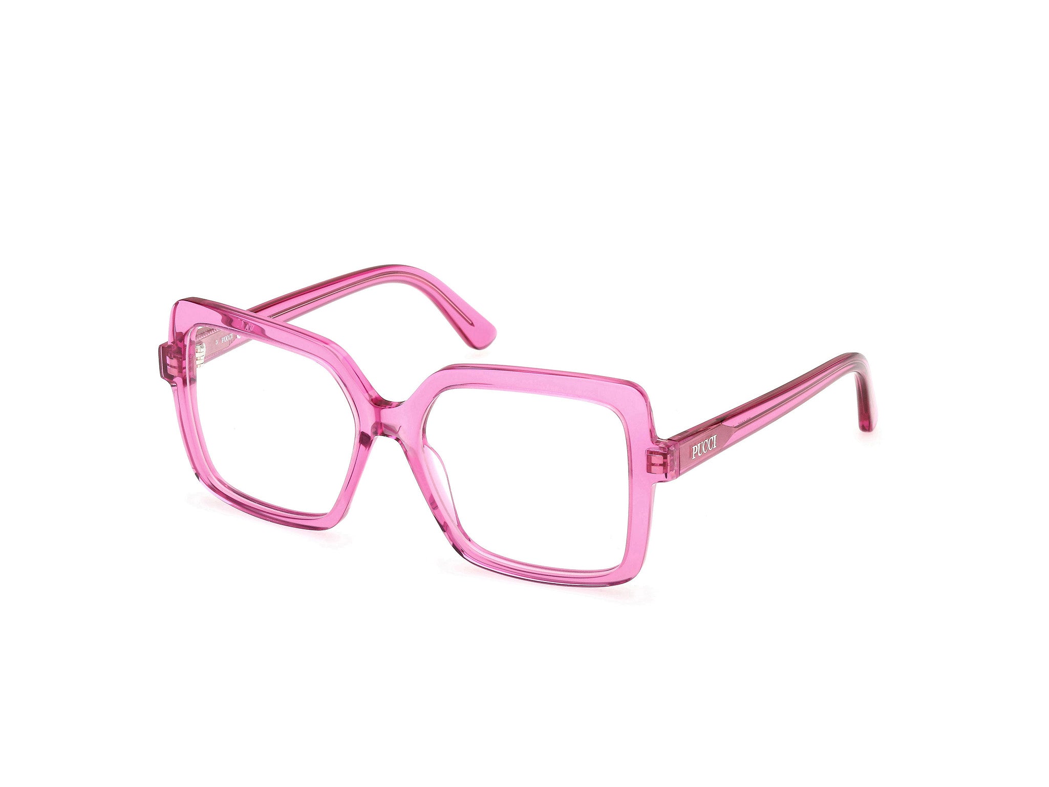 0889214585714 - Emilio Pucci Damen EP5265 075 Rahmen von BRILLEN Acetat Fuchsie  Quadratisch Normal