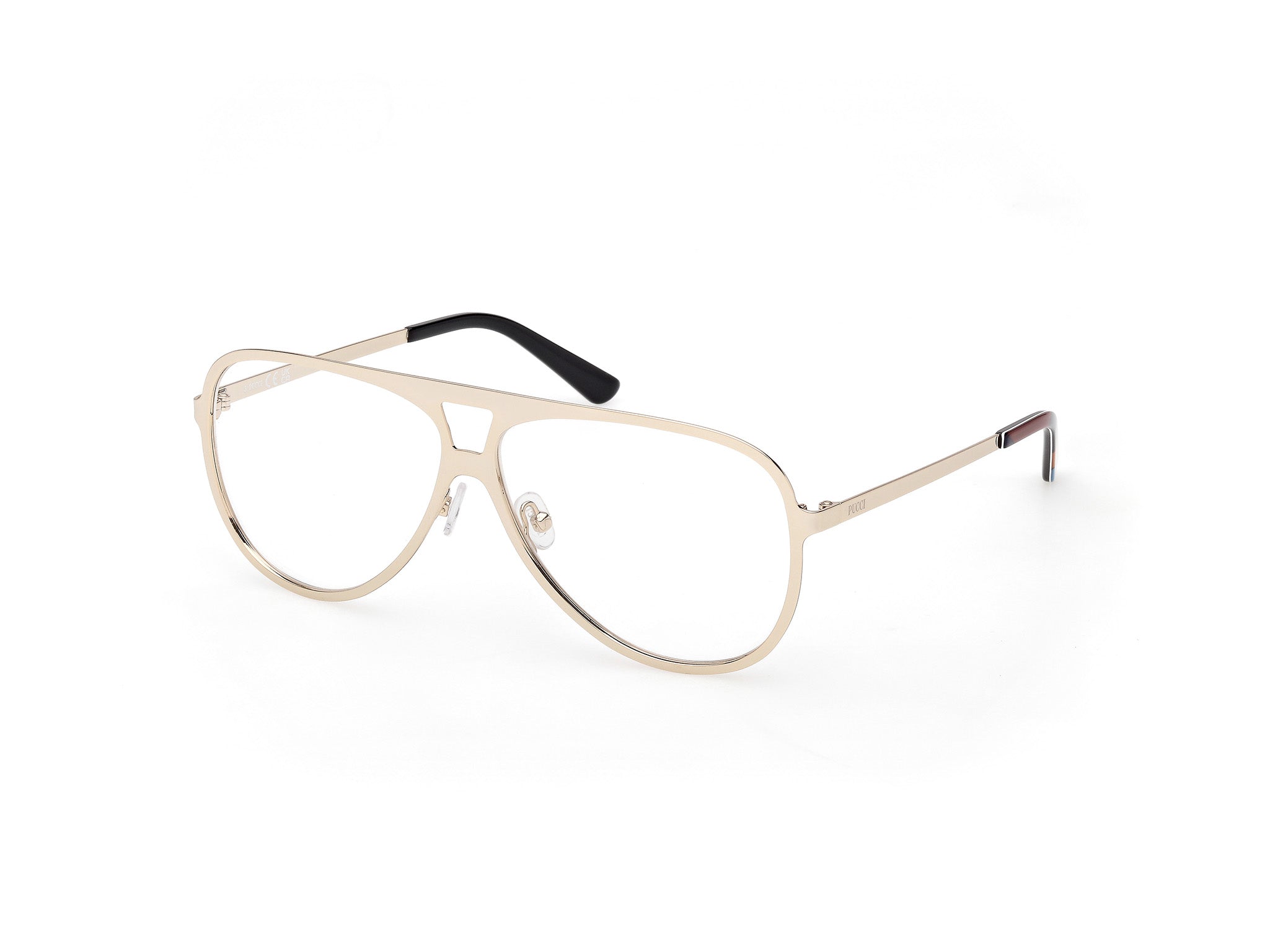 0889214585776 - Emilio Pucci Damen EP5267 032 Rahmen von BRILLEN Metall Gold  Pilot Normal