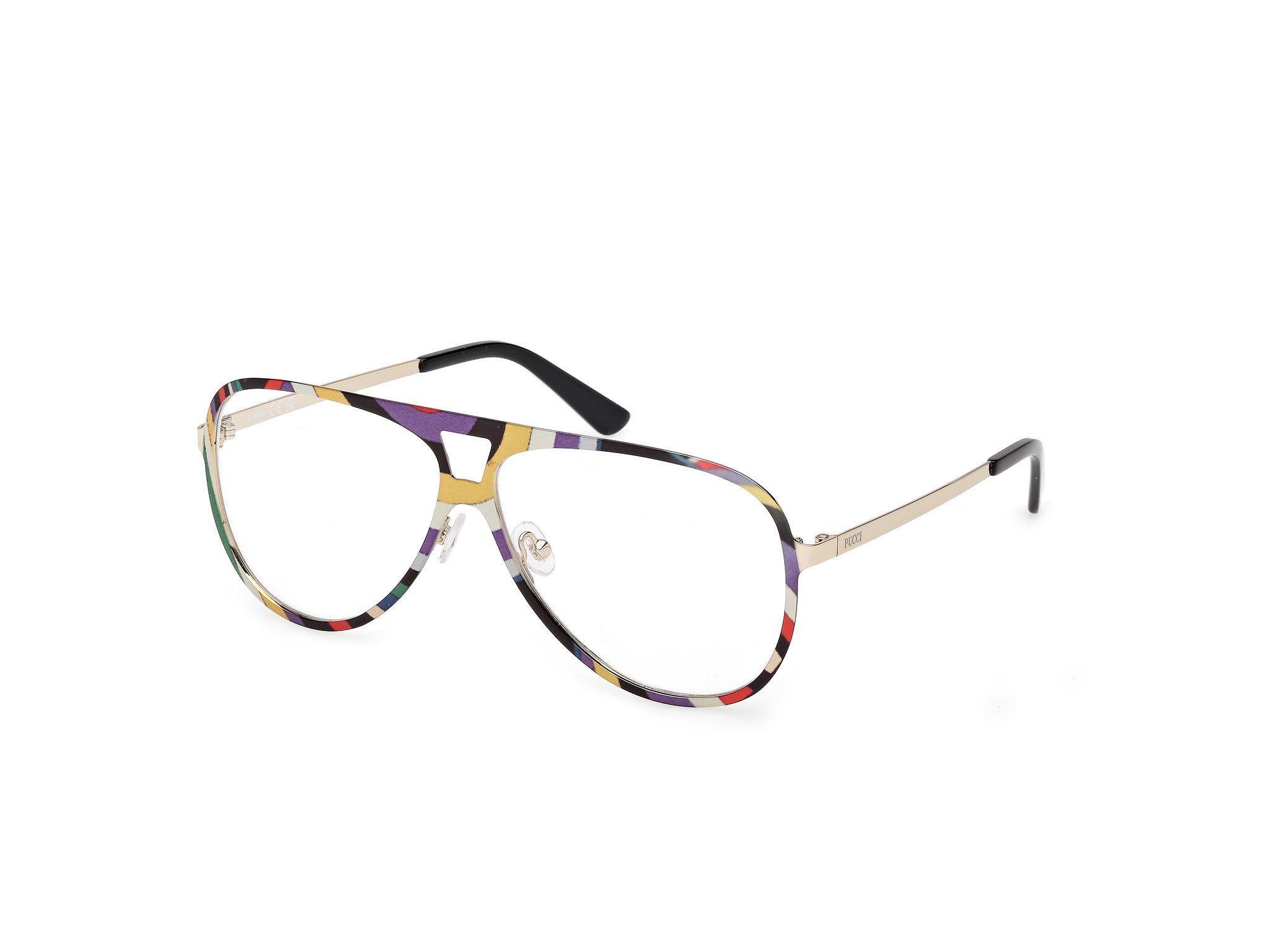 0889214585790 - Emilio Pucci Damen EP5267 099 Rahmen von BRILLEN Metall   Pilot Normal