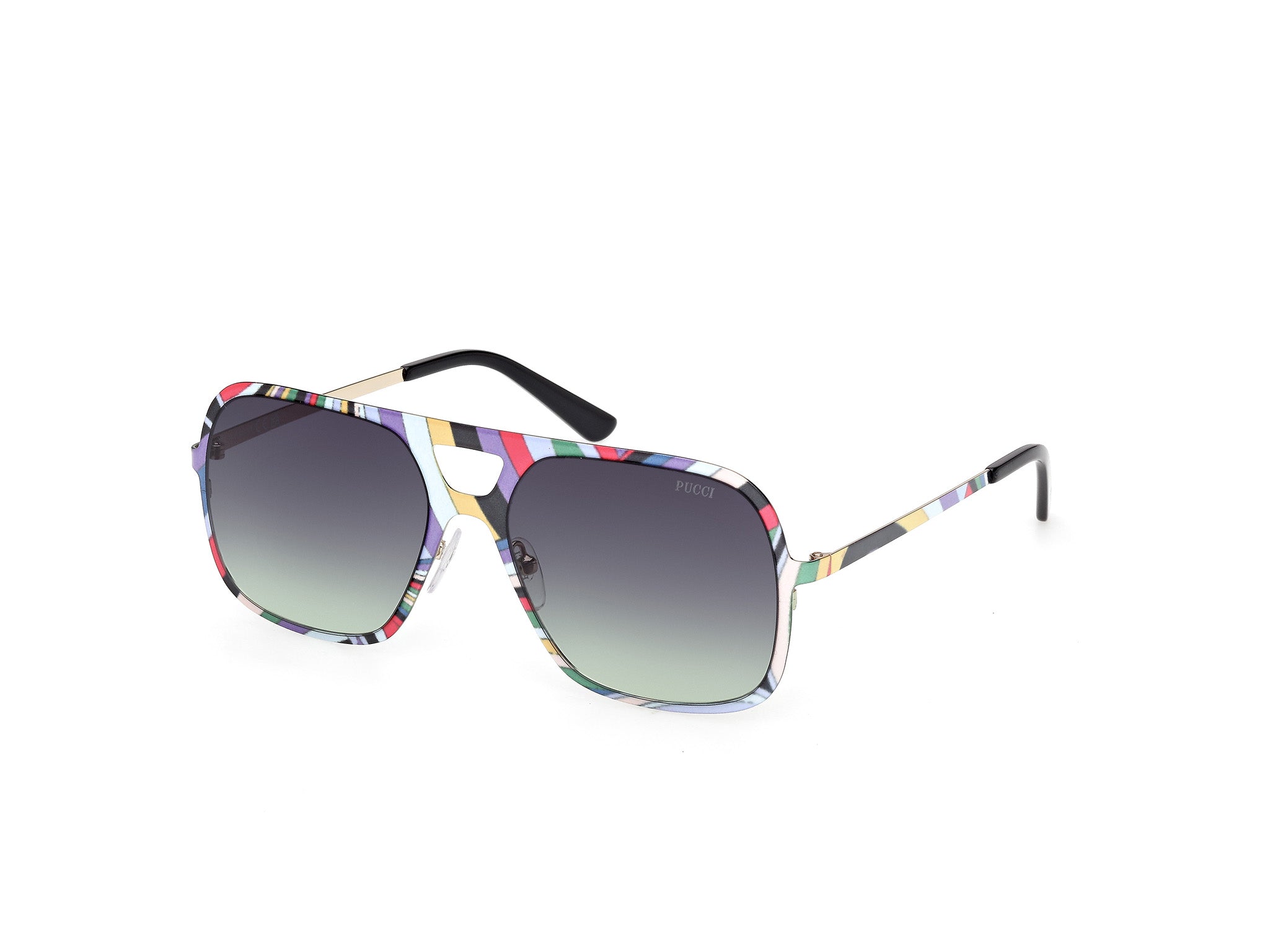 0889214585905 - Emilio Pucci Damen EP0238 99B Gläser SONNENBRILLEN Metall Quadratisch Normal 0889214585905 - Emilio Pucci Damen EP0238 99B Gläser SONNENBRILLEN Metall Quadratisch Normal