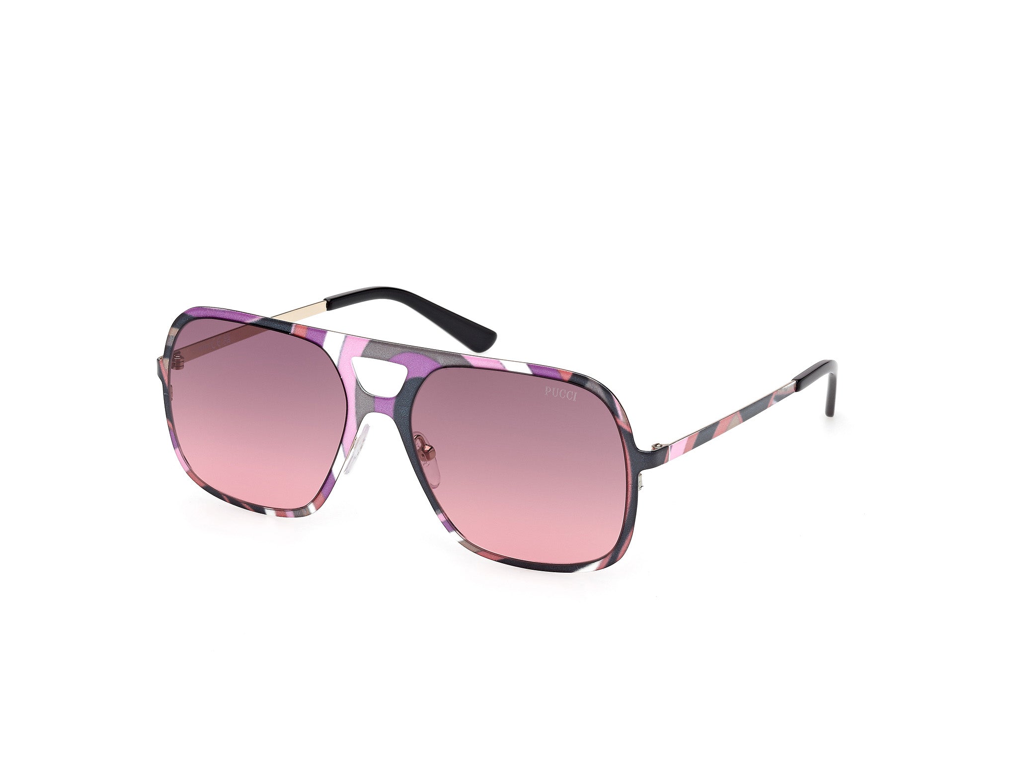 0889214585912 - Emilio Pucci Damen EP0238 99T Gläser SONNENBRILLEN Metall Quadratisch Normal 0889214585912 - Emilio Pucci Damen EP0238 99T Gläser SONNENBRILLEN Metall Quadratisch Normal