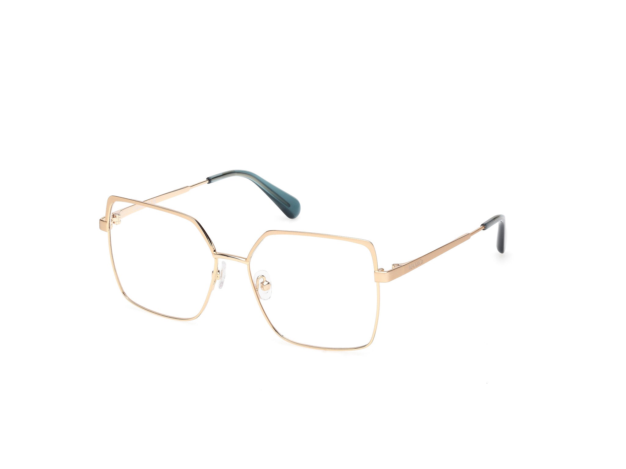 0889214595874 - Damen MO5097 030 Rahmen von BRILLEN Metall Gold  Geometrisch Normal