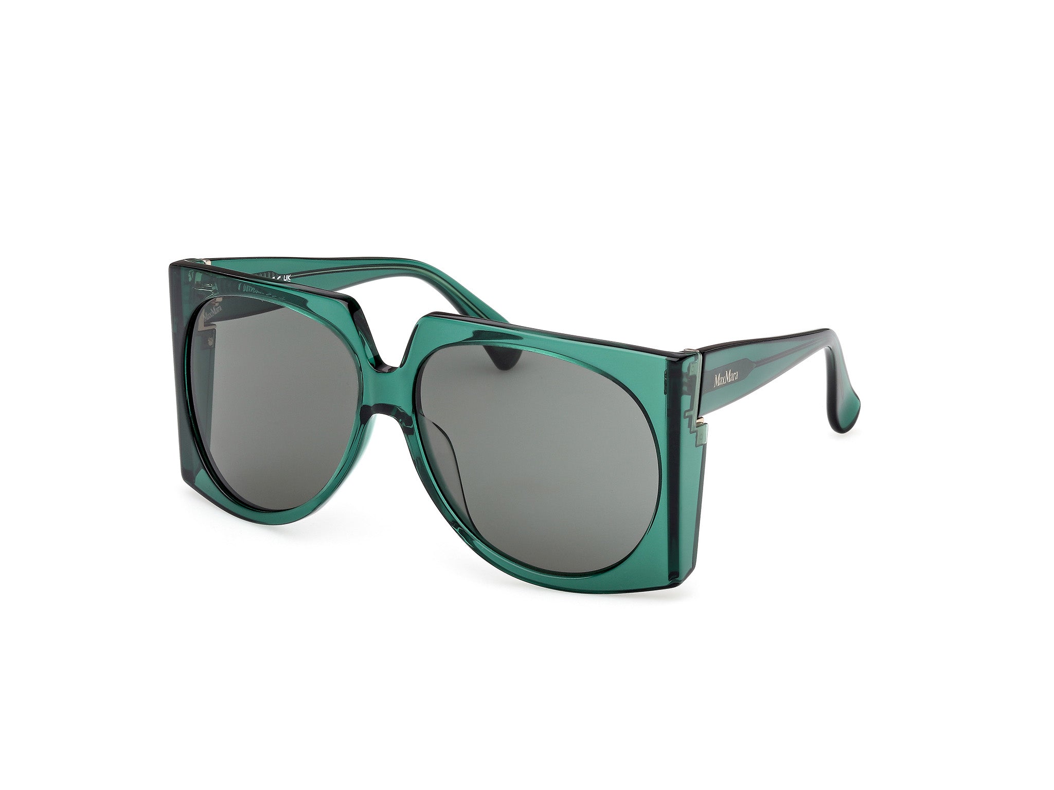 0889214598103 - Damen MM0133 ANNE 96N Gläser SONNENBRILLEN Acetat Grün Grün Pilot Normal