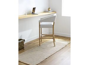 0889292622707 - Surya - Boho Flur Teppich Läufer aus Jute Wohnzimmer Schlafzimmer Natürliche Fasern Hellbraun Grau 80 x 220 cm