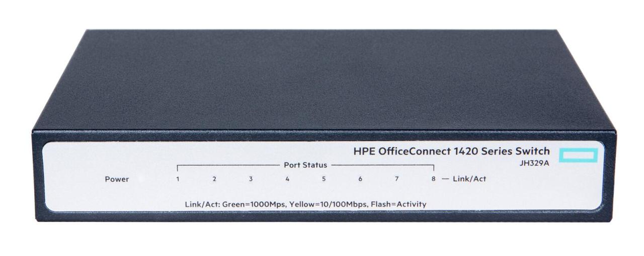 0889296966456 - HPE OfficeConnect 1420 8G-Switch