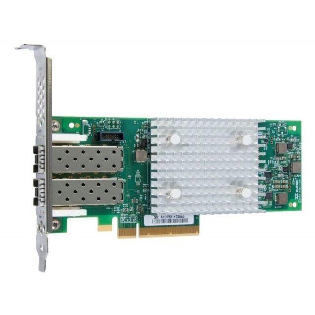 0889488417322 - QLogic 16Gb FC Dual-Port HBA (Enhanced Gen 5) - Hostbus-Adapter - PCIe 30 x8 Low-Profile - 16Gb Fibre Channel x 2 - für ThinkSystem SR250  SR530  SR590  SR630 V2  SR645  SR650 V2  SR665  SR850 V2  ST650 V2