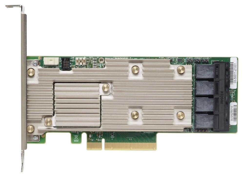 0889488472970 - ThinkSystem 930-16i - Speichercontroller (RAID) - 16 Sender Kanal - SATA SAS 12Gb s - Low-Profile - RAID 0 1 5 6 10 50 JBOD 60 0889488472970 - ThinkSystem 930-16i - Speichercontroller (RAID) - 16 Sender Kanal - SATA SAS 12Gb s - Low-Profile - RAID 0 1 5 6 10 50 JBOD 60