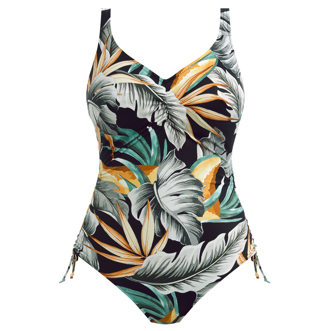 0889501572472 - Badeanzug mit V-Ausschnitt Damen Bamboo Grove 0889501572472 - Badeanzug mit V-Ausschnitt Damen Bamboo Grove