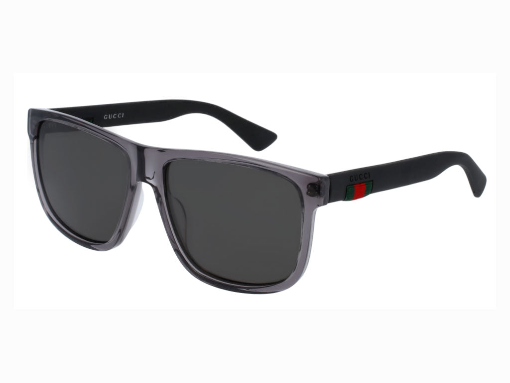 0889652047591 - Herren GG0010S 004 Gläser SONNENBRILLEN Acetat Grau Grau Quadratisch Polarisiert