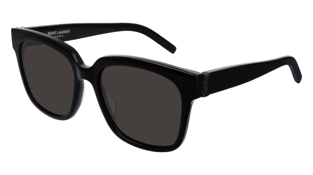 0889652188607 - Damen SL M40 001 Gläser SONNENBRILLEN Acetat Schwarz Schwarz Quadratisch Normal