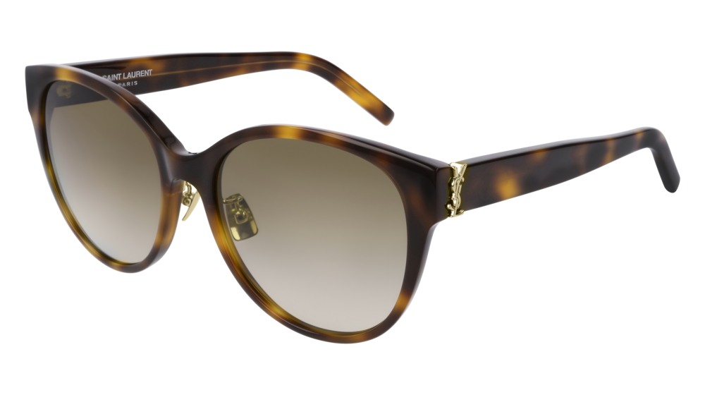 0889652192352 - Damen Sl M39 K 004 Gläser SONNENBRILLEN Acetat Havanna Braun Rund Normal Schattiert