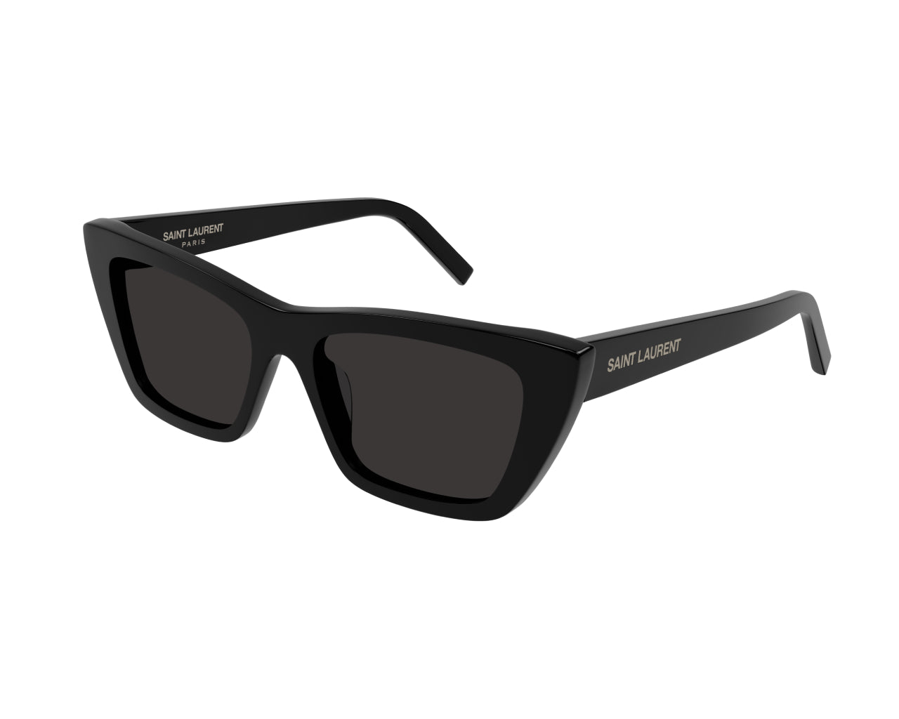 0889652205076 - Damen SL 276 MICA 001 Gläser SONNENBRILLEN Plastik Schwarz Grau Cat Eye Normal