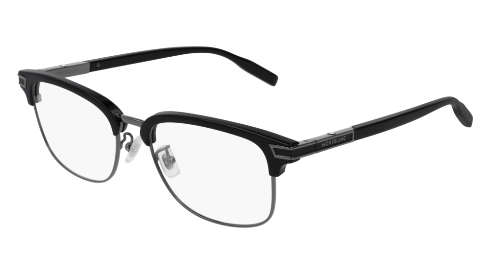 0889652228914 - Herren MB0043O 005 Rahmen von BRILLEN Acetat Schwarz  Quadratisch