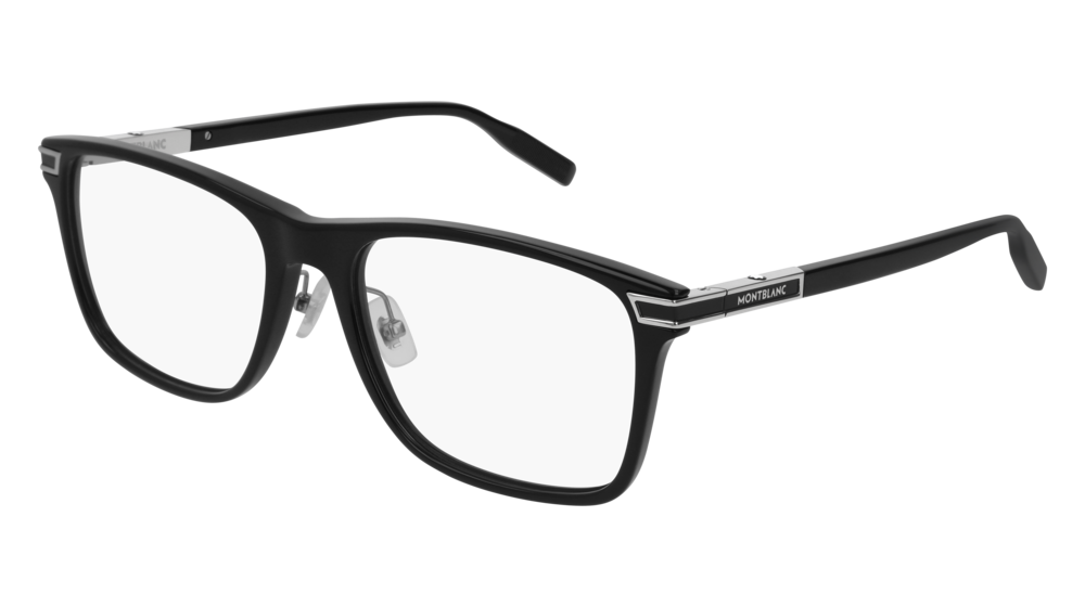 0889652228983 - Herren MB0042O 005 Rahmen von BRILLEN Acetat Schwarz  Quadratisch