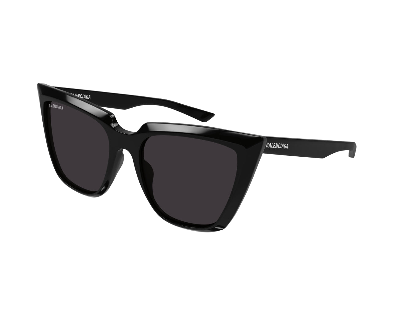 0889652246659 - Damen BB0046S 001 Gläser SONNENBRILLEN Acetat Schwarz Grau Cat Eye Normal