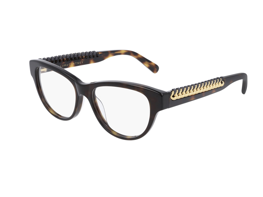 0889652249179 - Stella McCartney Damen SC0221O 001 Rahmen von BRILLEN Steckdose Acetat Havanna  Quadratisch