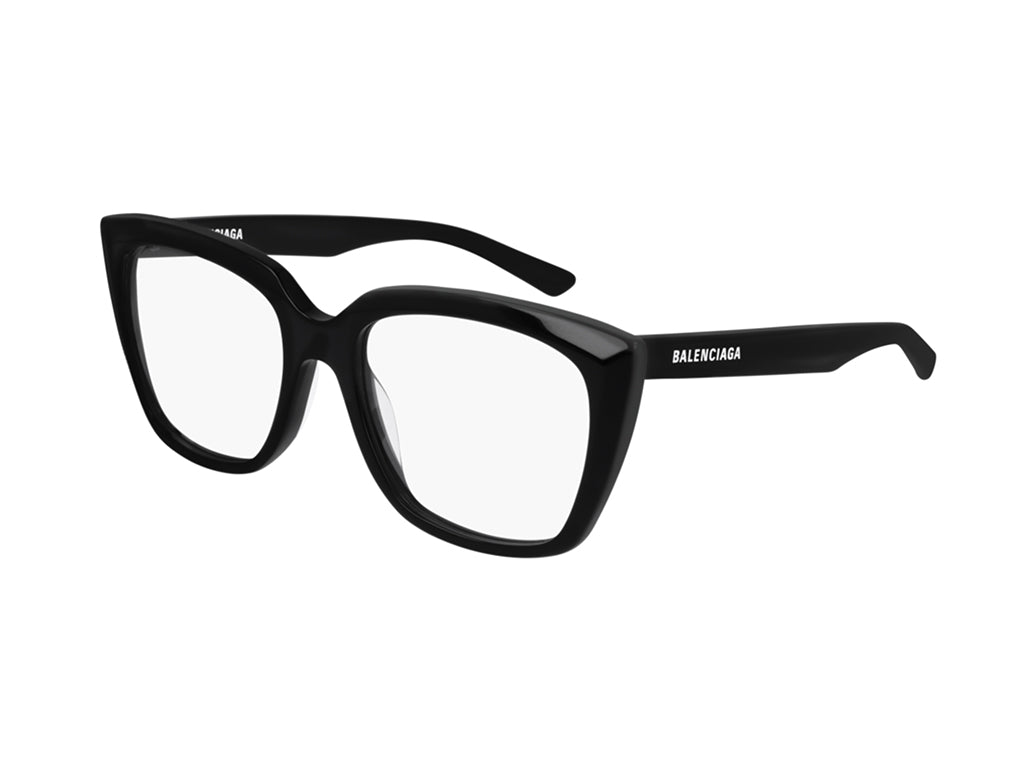 0889652262208 - Damen BB0062O 001 Rahmen von BRILLEN Acetat Schwarz Transparent Cat Eye