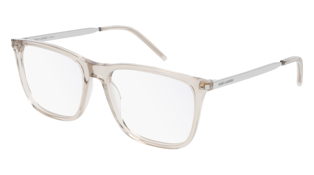 0889652276083 - Herren SL 345 005 Rahmen von BRILLEN Acetat Transparent  Quadratisch