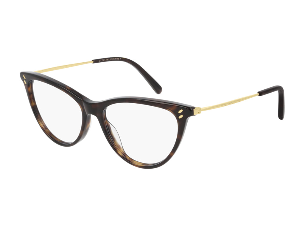 0889652285580 - Stella McCartney Frau SC0241O 002 Rahmen von BRILLEN Steckdose Acetat Havanna  Katzenauge