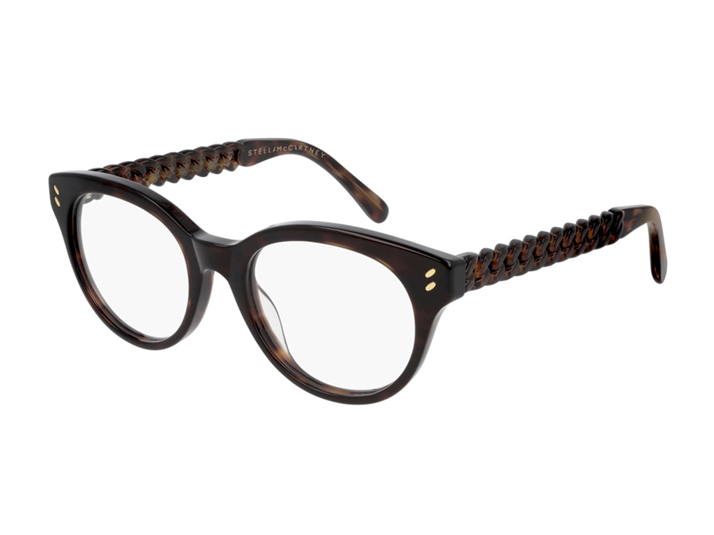 0889652285689 - Stella McCartney Frau SC0245O 002 Rahmen von BRILLEN Steckdose Acetat Havanna  Kreisel