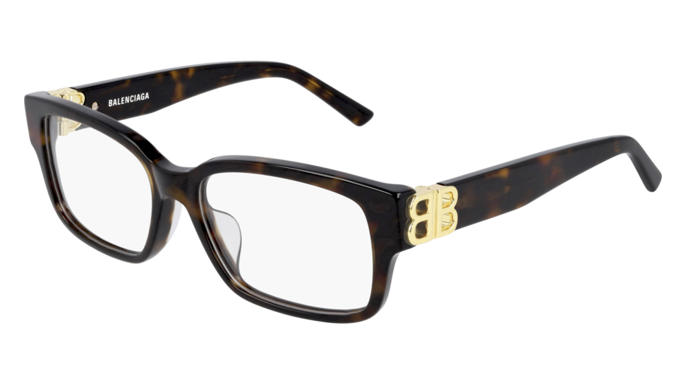 0889652300399 - Damen BB0105O 002 Rahmen von BRILLEN Acetat Havanna  Quadratisch