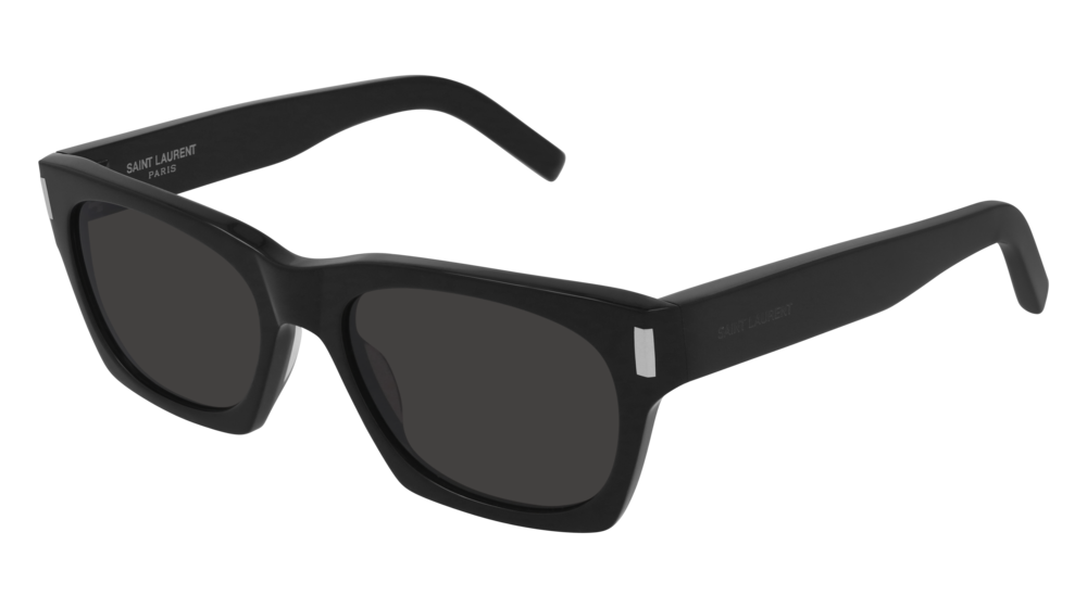 0889652306971 - Unisex SL 402 001 Gläser SONNENBRILLEN Acetat Schwarz Schwarz Quadratisch Normal