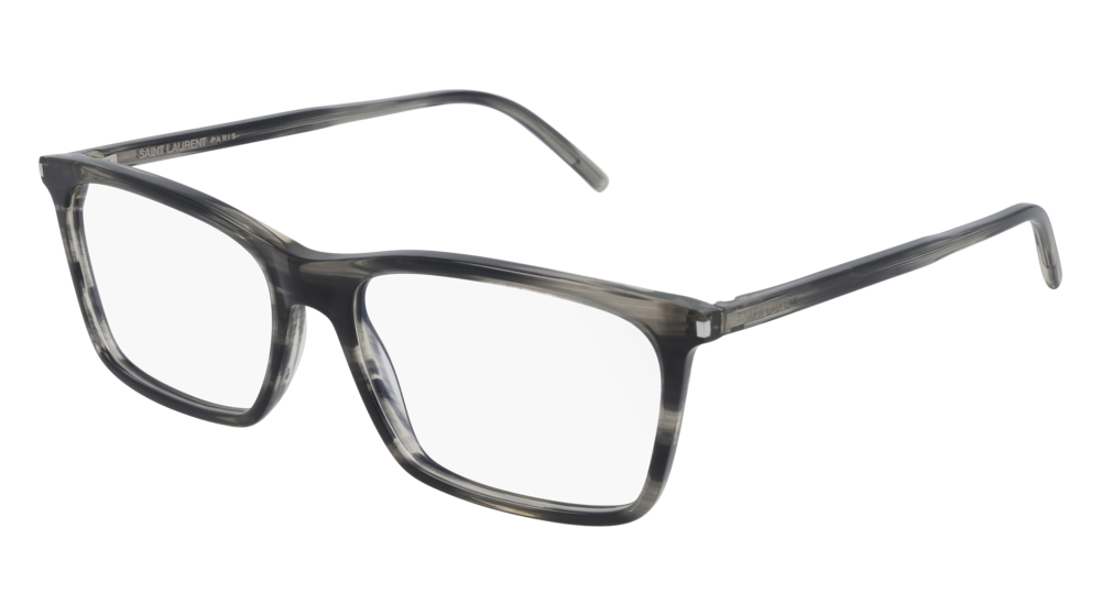 0889652314020 - Unisex SL 296 011 Rahmen von BRILLEN Acetat Grau  Quadratisch