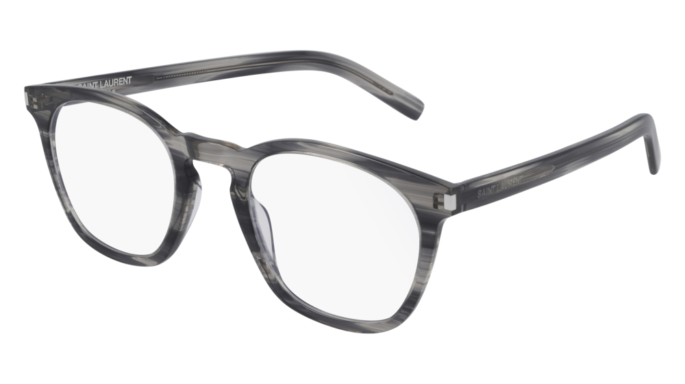 0889652314044 - Unisex SL 30 SLIM 006 Rahmen von BRILLEN Acetat Grau  Quadratisch