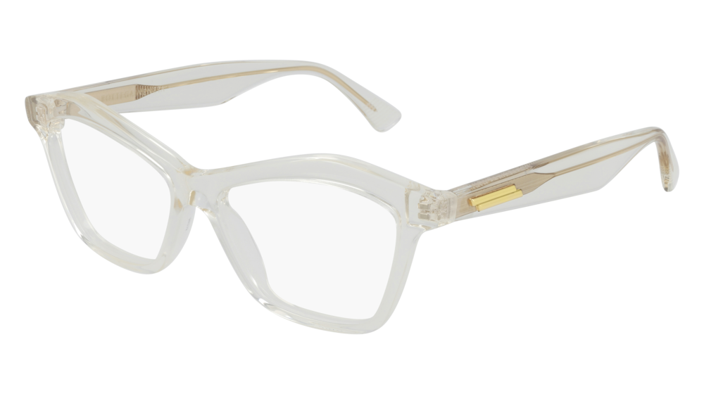 0889652335858 - Frau Bv1096o 004 Rahmen von BRILLEN Acetat Beige Trasparente Geometrisch