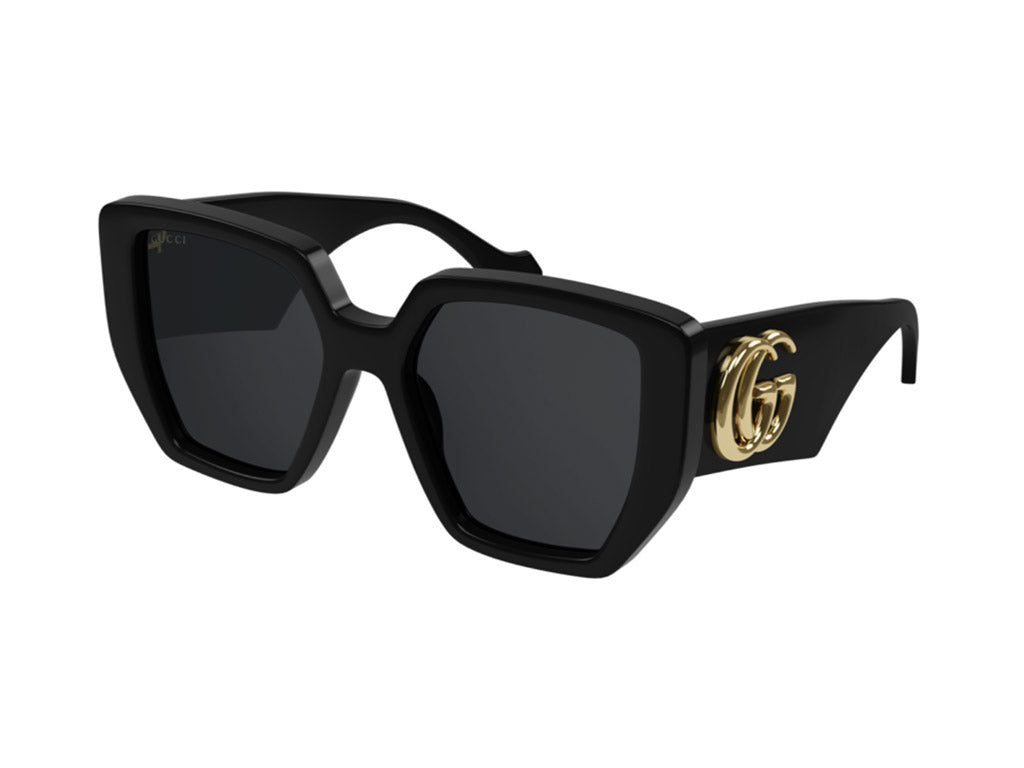 0889652341217 - Sonnenbrille - GG0956S-003 54 Sunglass WOMAN ACETATE - in black - Sonnenbrille für Damen