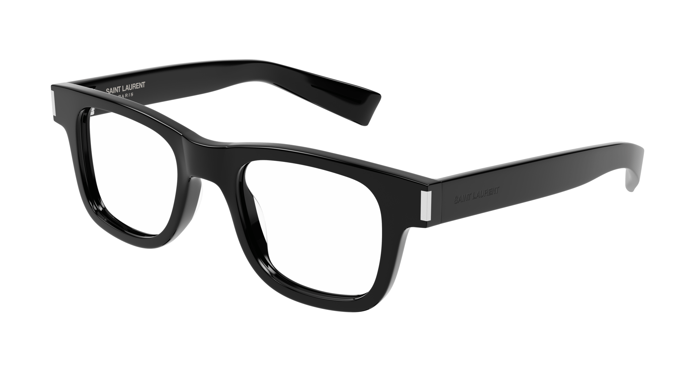 0889652408996 - Unisex SL 564 OPT 005 Rahmen von BRILLEN Acetat Schwarz Transparent Quadratisch