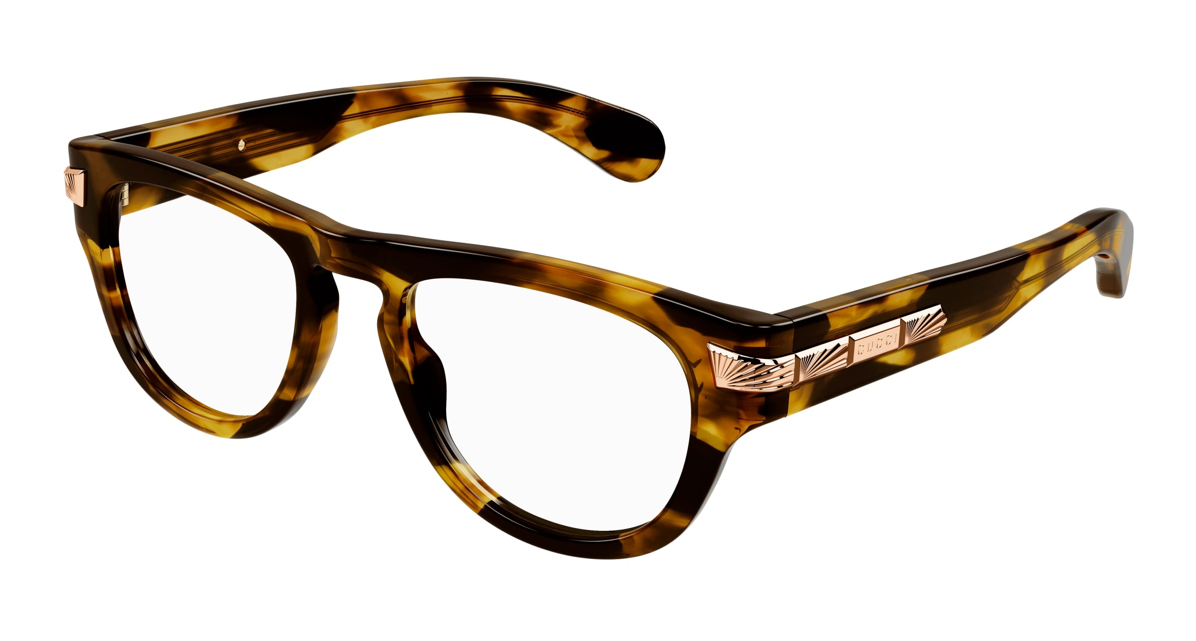 0889652469386 - Mann GG1519O 002 Rahmen von BRILLEN Acetat Havanna Transparent Kreisel 0889652469386 - Mann GG1519O 002 Rahmen von BRILLEN Acetat Havanna Transparent Kreisel