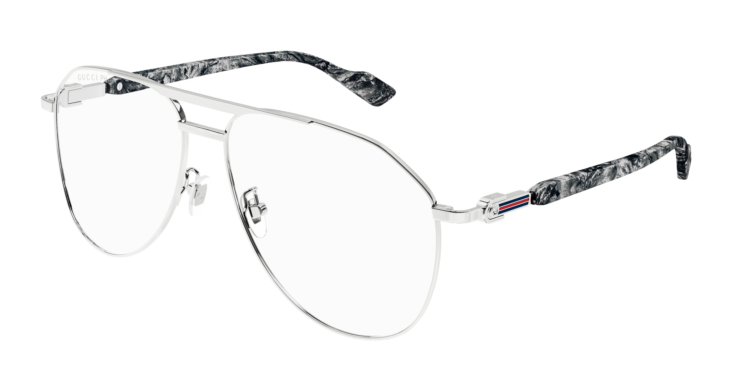 0889652470542 - Herren GG1220S 006 Gläser SONNENBRILLEN Metall Silber Transparent Pilot Photochromatisch Photochromatisch 0889652470542 - Herren GG1220S 006 Gläser SONNENBRILLEN Metall Silber Transparent Pilot Photochromatisch Photochromatisch