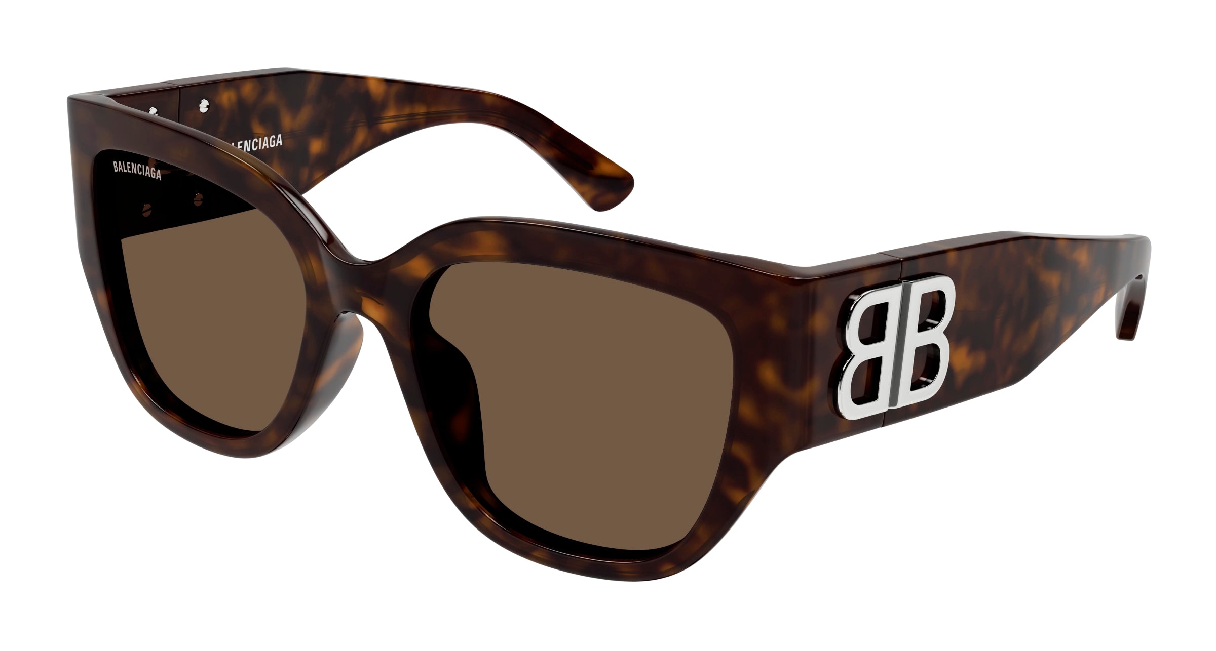 0889652471495 - Damen BB0323SK 003 Gläser SONNENBRILLEN Acetat Havanna Braun Quadratisch