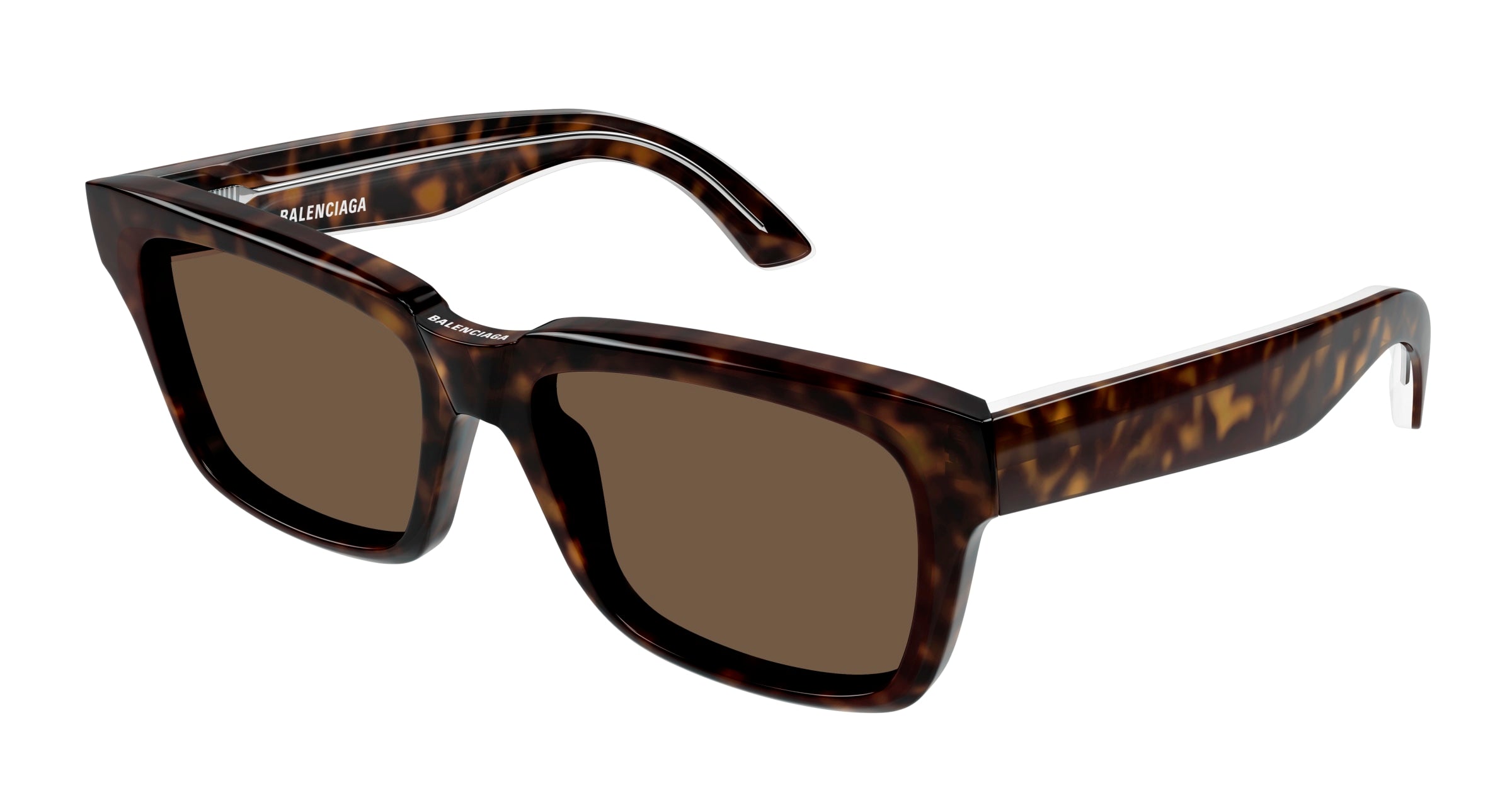 0889652474403 - Unisex BB0346S 002 Gläser SONNENBRILLEN Acetat Havanna Braun Hocken