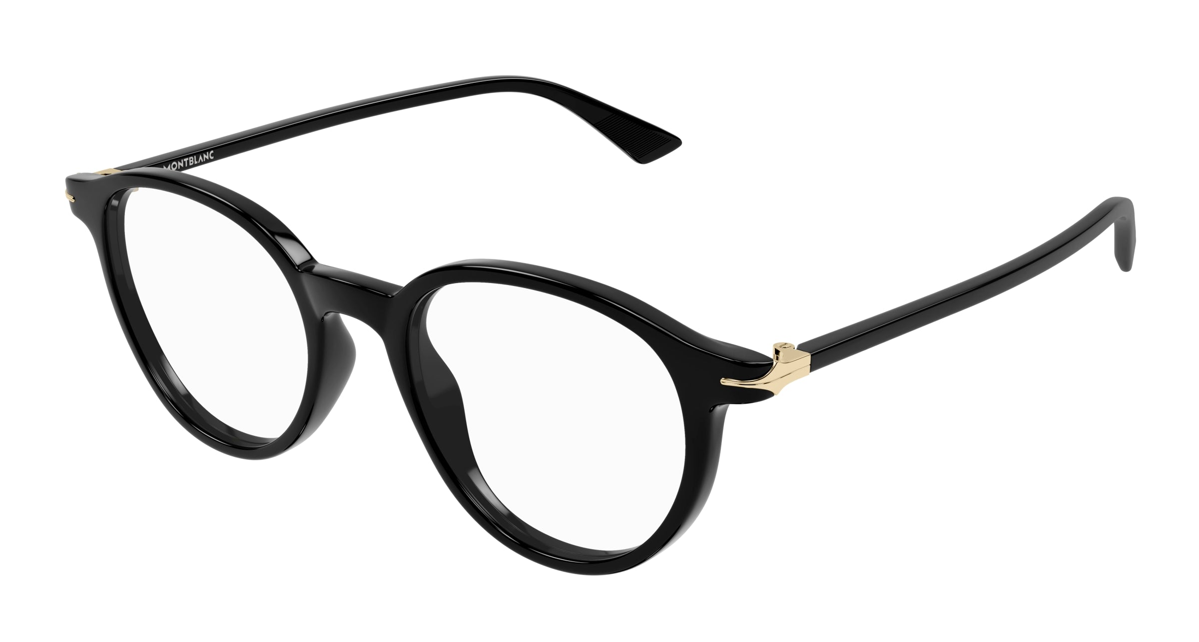 0889652477817 - Herren MB0340O 001 Rahmen von BRILLEN Acetat Schwarz Transparent Quadratisch