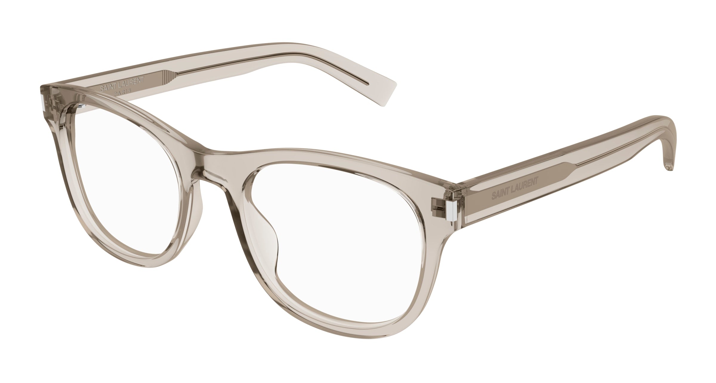 0889652485218 - Unisex SL 663 003 Rahmen von BRILLEN Acetat Beige Transparent Quadratisch