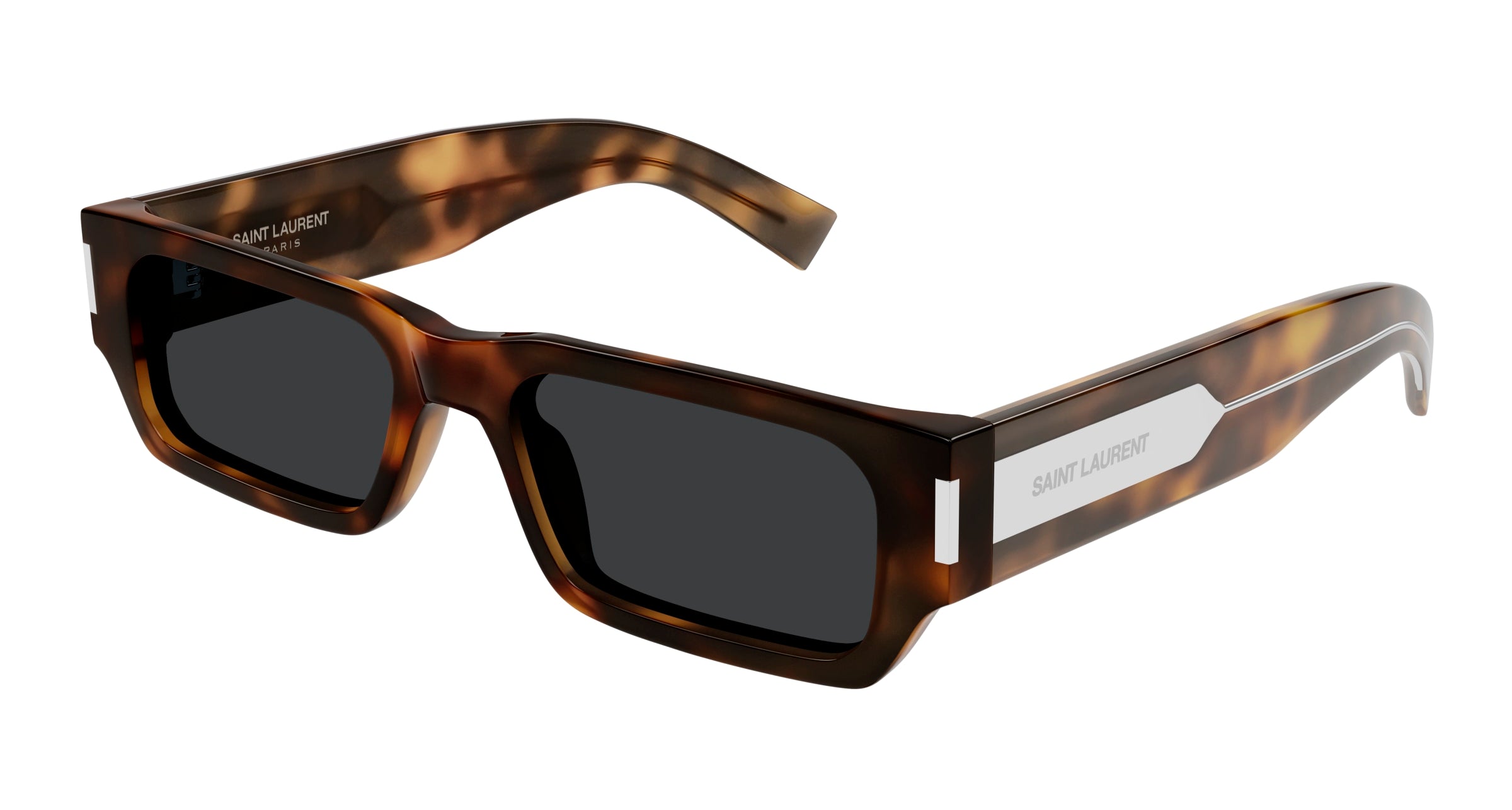 0889652485300 - Unisex SL 660 002 Gläser SONNENBRILLEN Acetat Havanna Schwarz Quadratisch