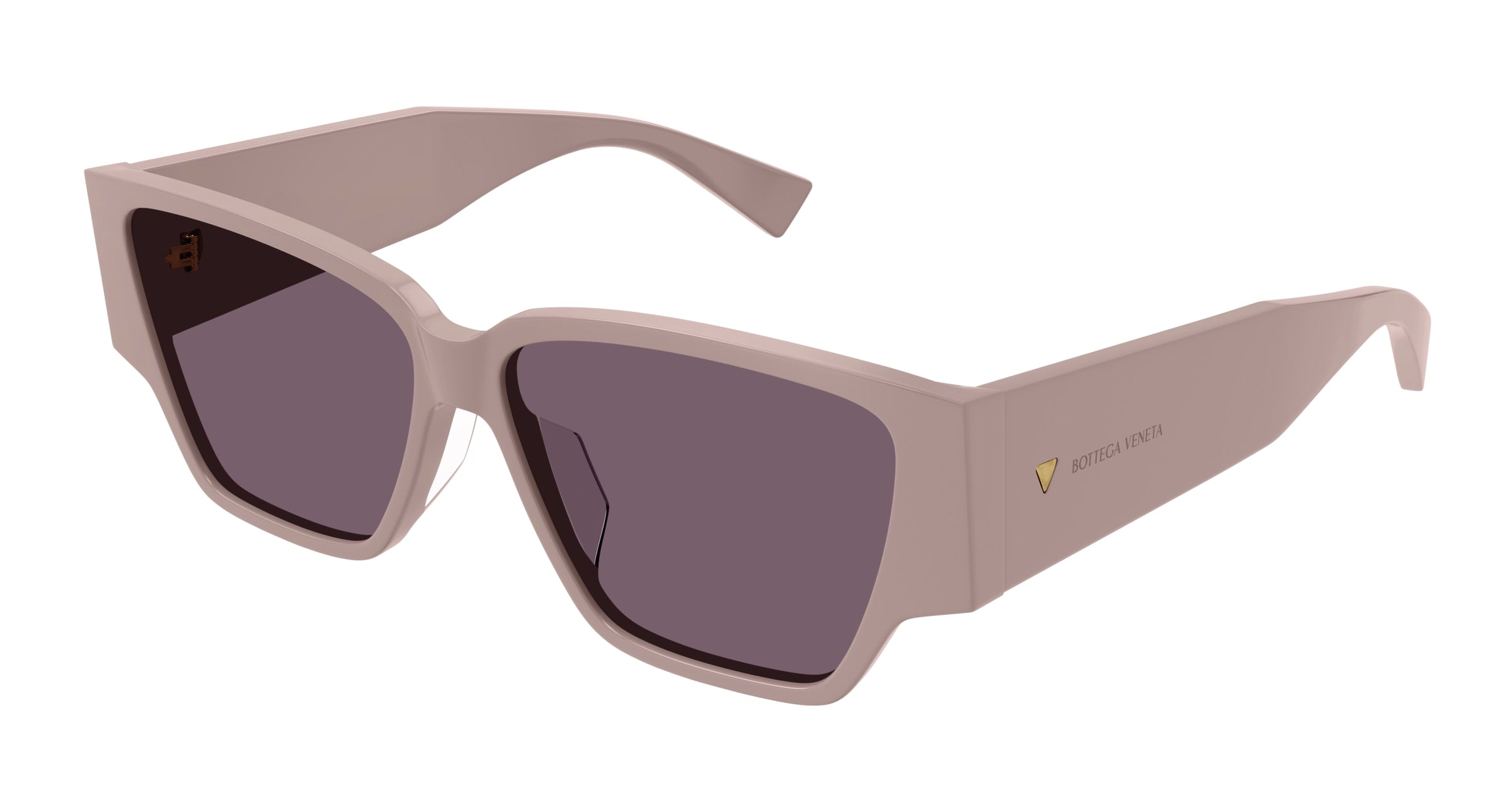 0889652486291 - Damen BV1285S 004 Gläser SONNENBRILLEN Acetat Rosa Braun Quadratisch