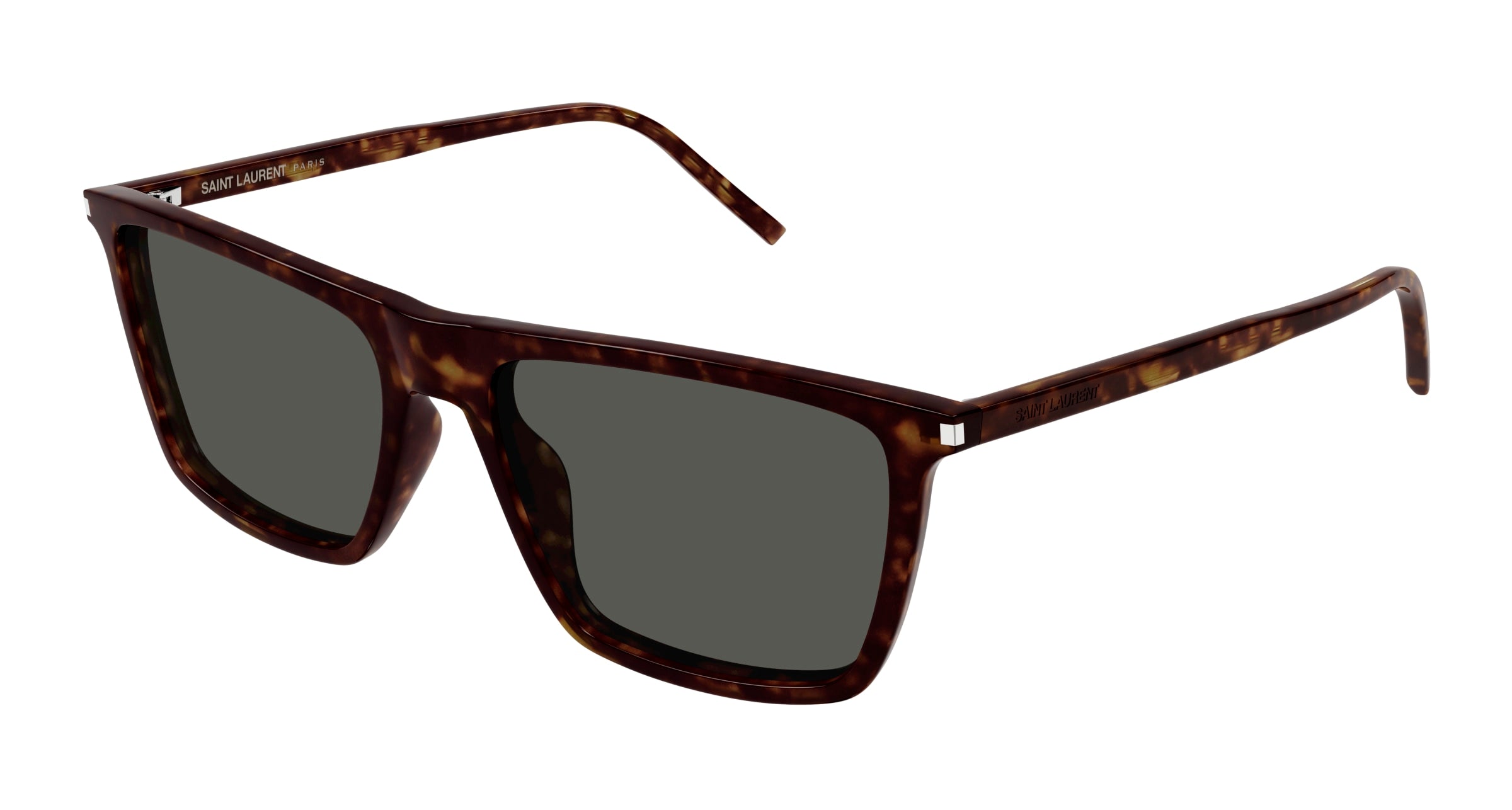 0889652487137 - Herren SL 668 002 Gläser SONNENBRILLEN Acetat Havanna Grau Quadratisch