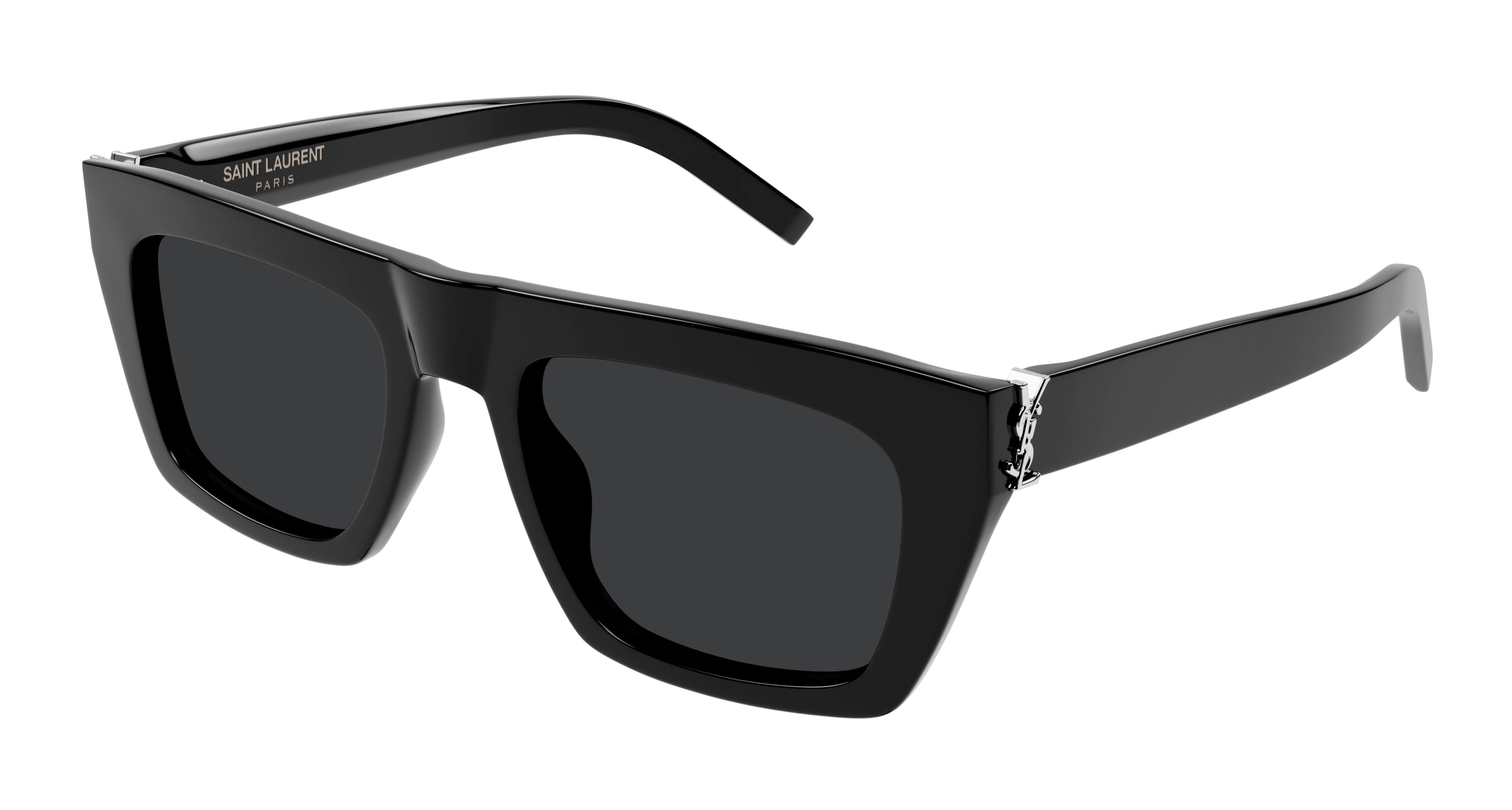 0889652487229 - Unisex SL M131 001 Gläser SONNENBRILLEN Acetat Schwarz Schwarz Quadratisch