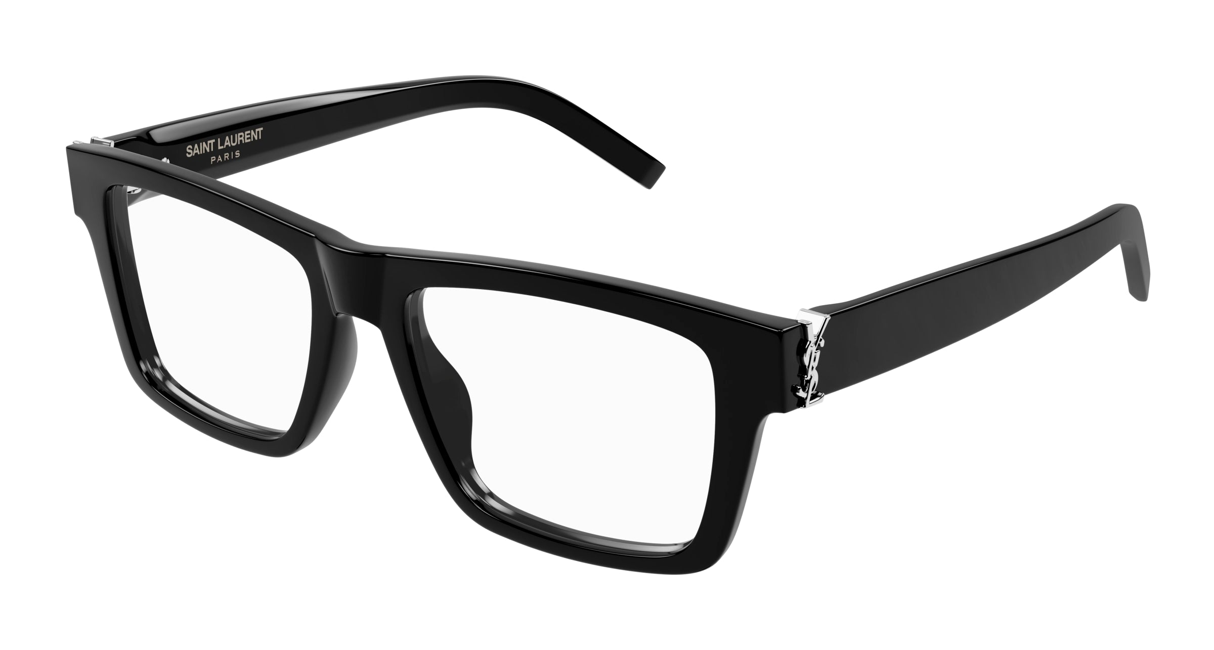 0889652487267 - Herren SL M10_B 001 Rahmen von BRILLEN Acetat Schwarz Transparent Quadratisch