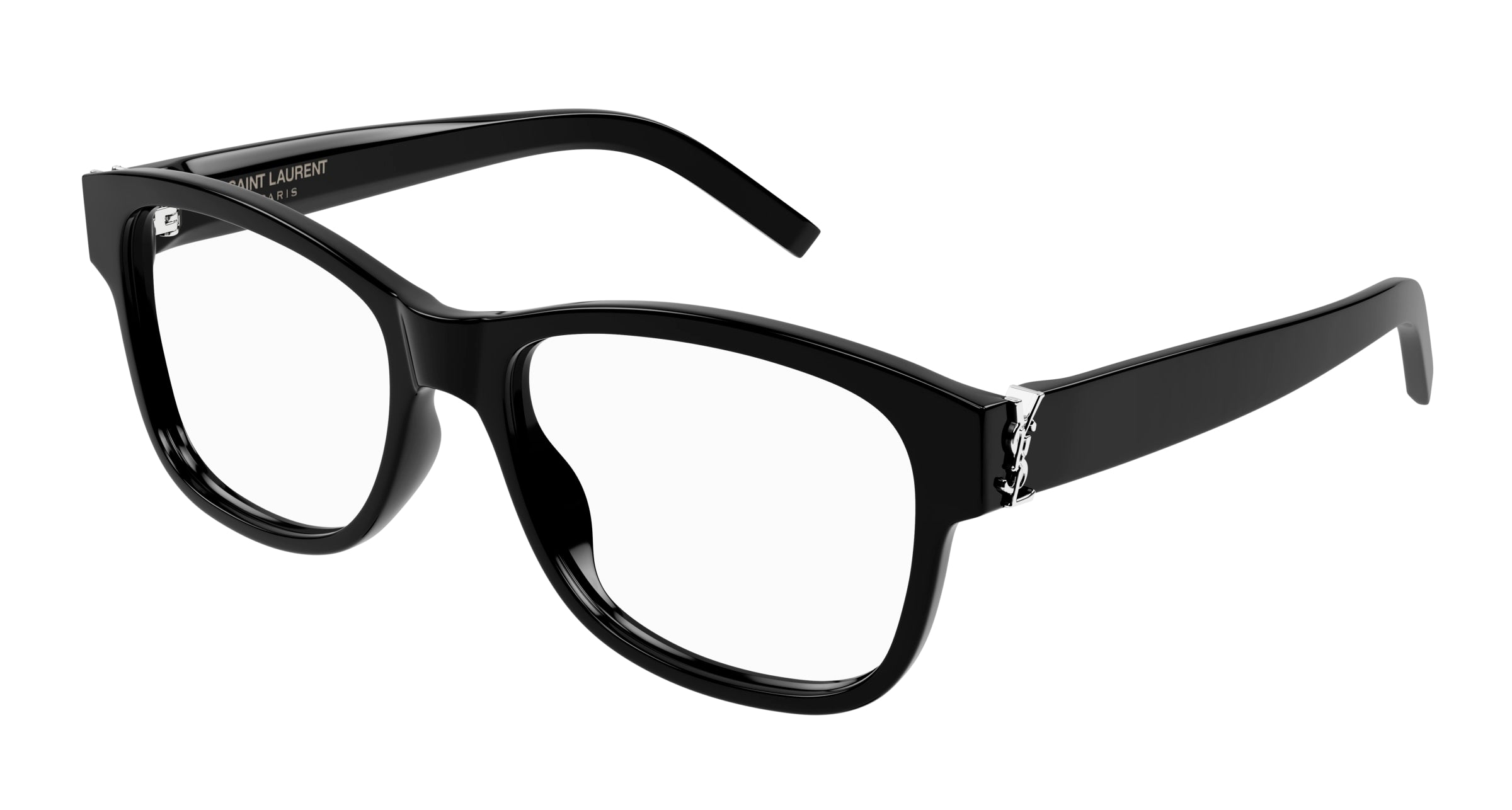 0889652487298 - Frau SL M132 001 Rahmen von BRILLEN Acetat Schwarz Transparent Kreisel