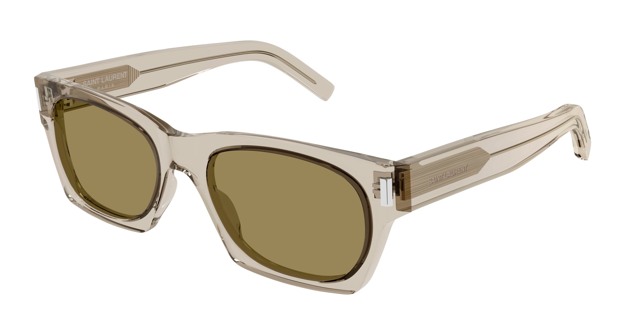 0889652487953 - Unisex SL 402 018 Gläser SONNENBRILLEN Acetat Beige Braun Quadratisch