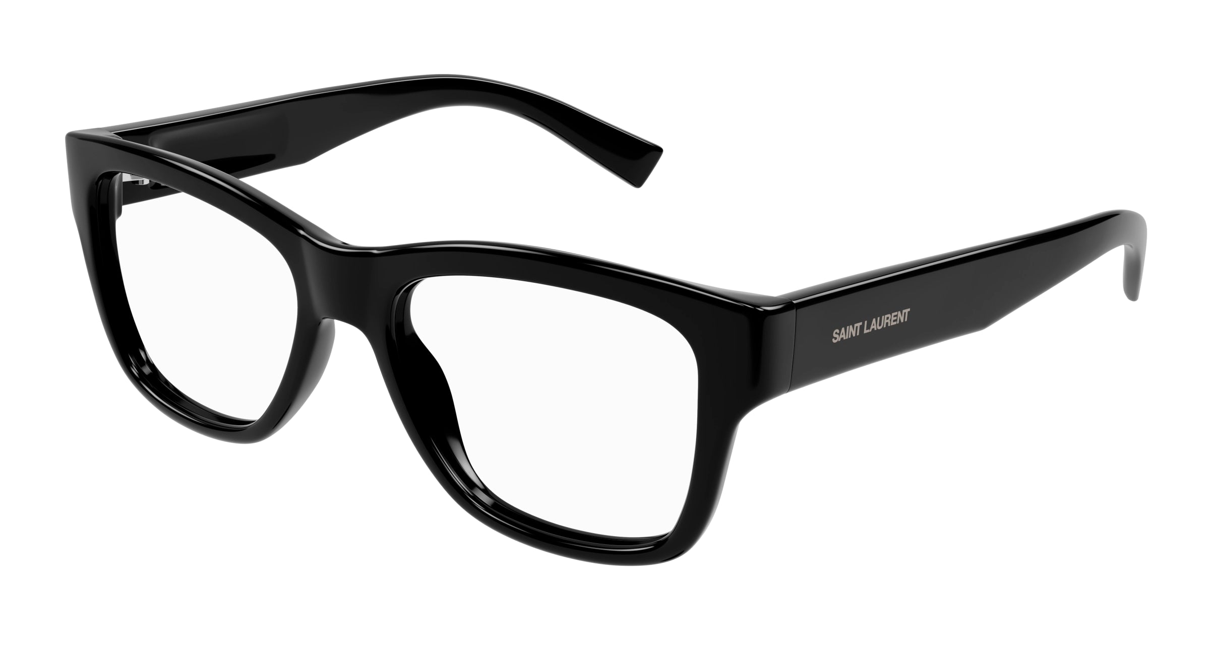 0889652489391 - Unisex SL 677 001 Rahmen von BRILLEN Acetat Schwarz Transparent Quadratisch