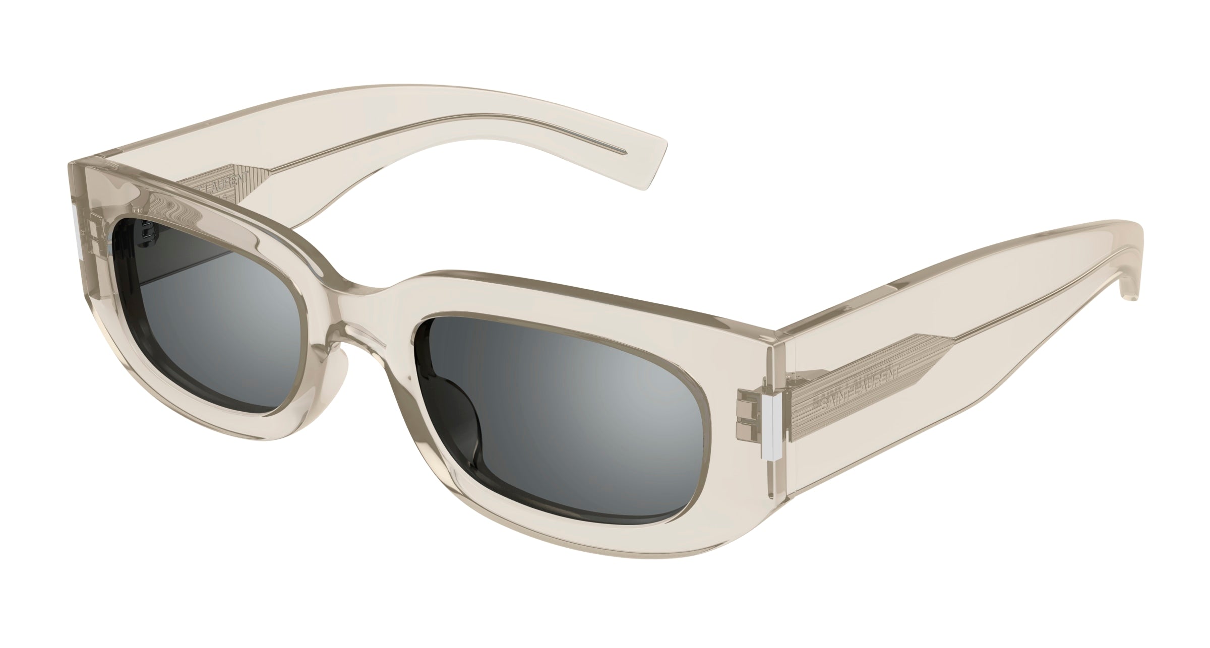 0889652490922 - Unisex SL 697 003 Gläser SONNENBRILLEN Acetat Beige Grau Kreisel