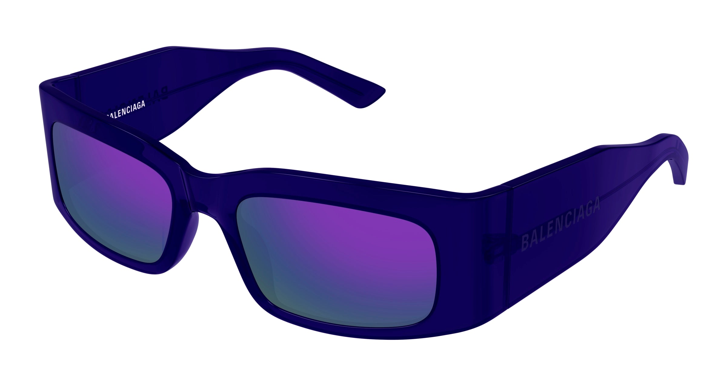 0889652502267 - Unisex BB0328S 005 Gläser SONNENBRILLEN Acetat Violett Violett Quadratisch