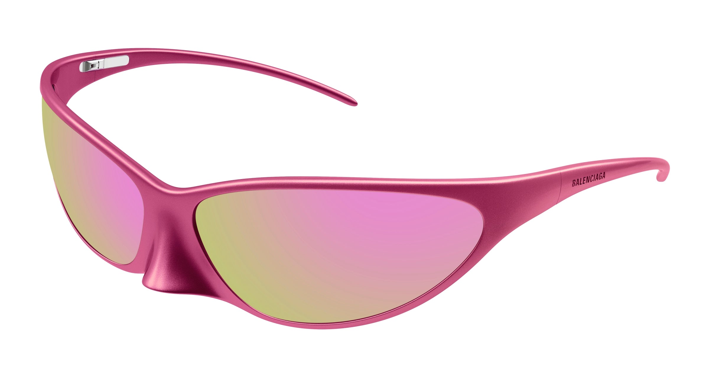 0889652502441 - Unisex BB0349S 007 Gläser SONNENBRILLEN  Rosa Rosa Rund