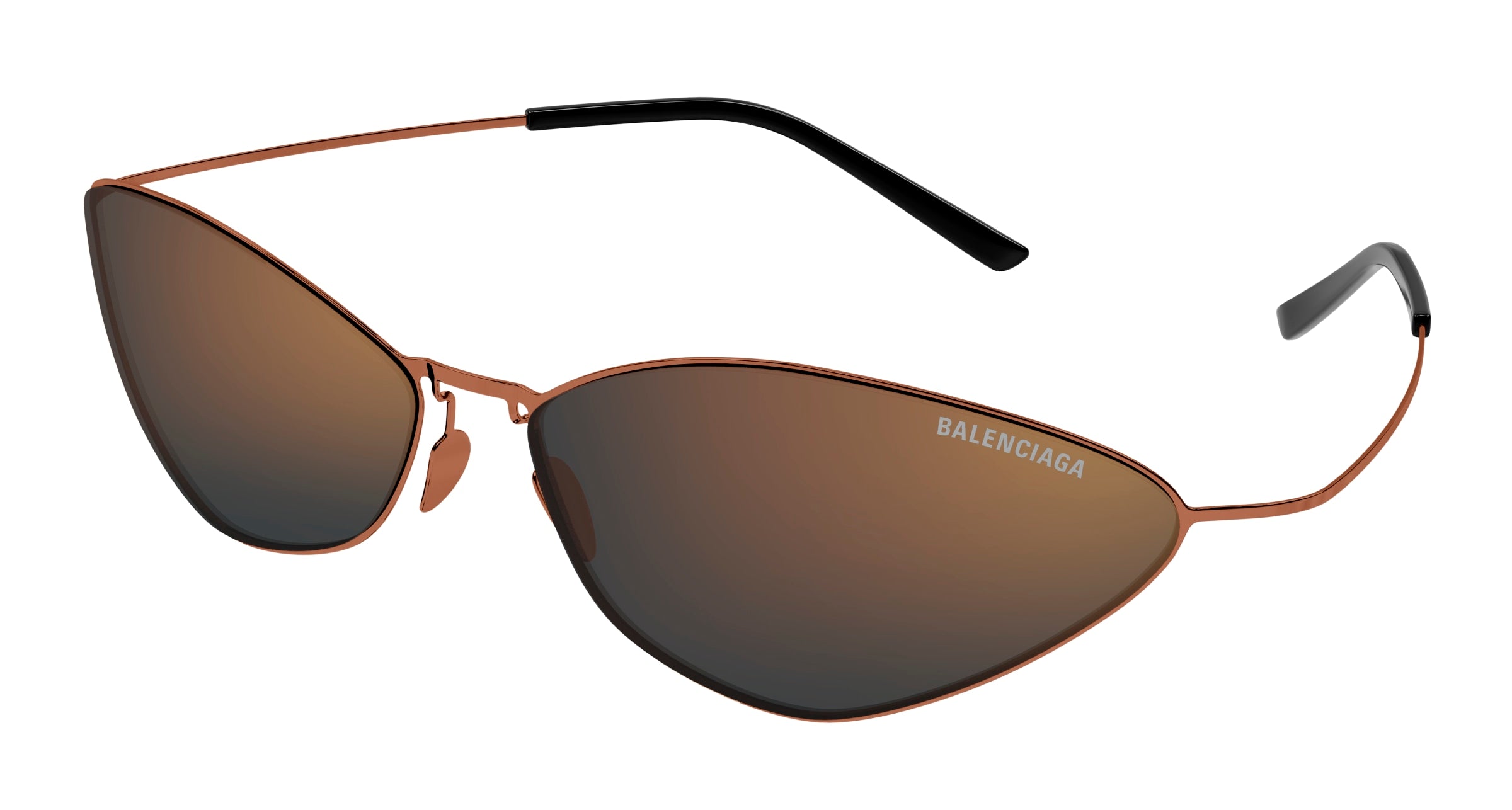 0889652506982 - Unisex BB0350S 002 Gläser SONNENBRILLEN Titan Braun Bronze Cat Eye